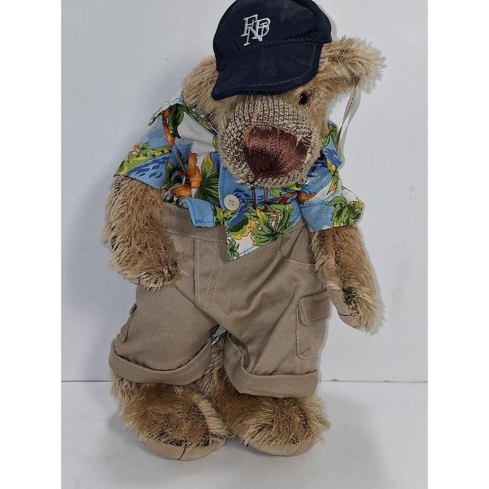 Effanbee Urban Bear Essentials Plush Toy with Outfit and Baseball‎ Cap